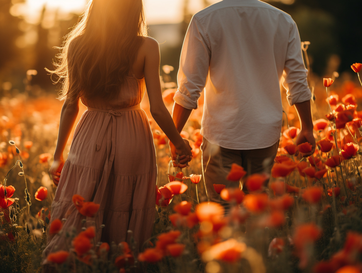 noces de coquelicot