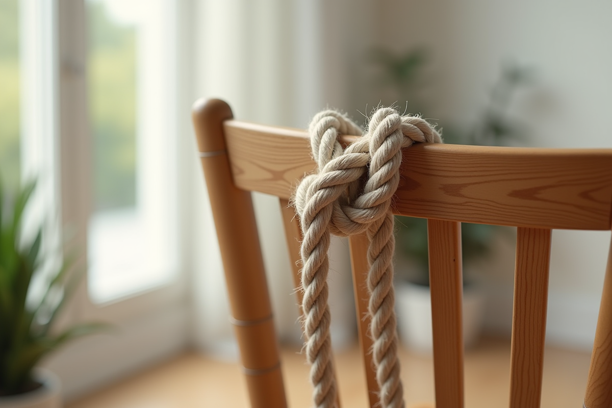 Nœud de chaises : techniques simples et efficaces pour maîtriser l’art