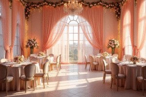Décoration murale de salle de mariage : idées et conseils pour embellir votre espace