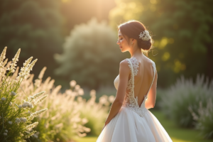 La robe de mariée dos nu : harmonie entre tradition et modernité