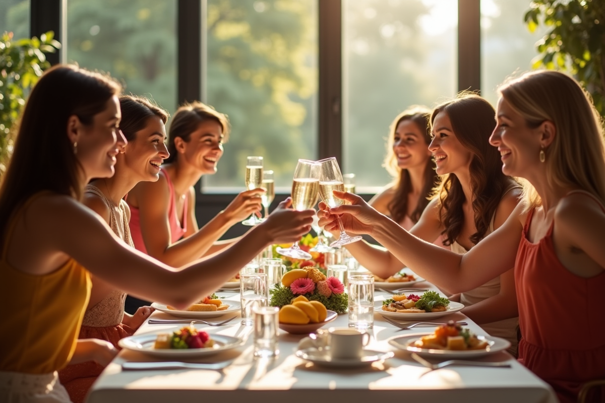 fête entre filles