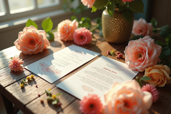Meilleur moment pour envoyer les faire-part de mariage : planification efficace